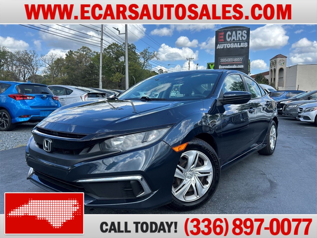 2020 Honda Civic LX Honda Sensing Sedan CVT for sale by dealer