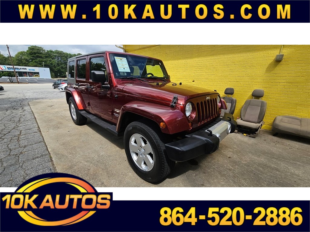 2010 Jeep Wrangler Unlimited Sahara 4WD for sale by dealer