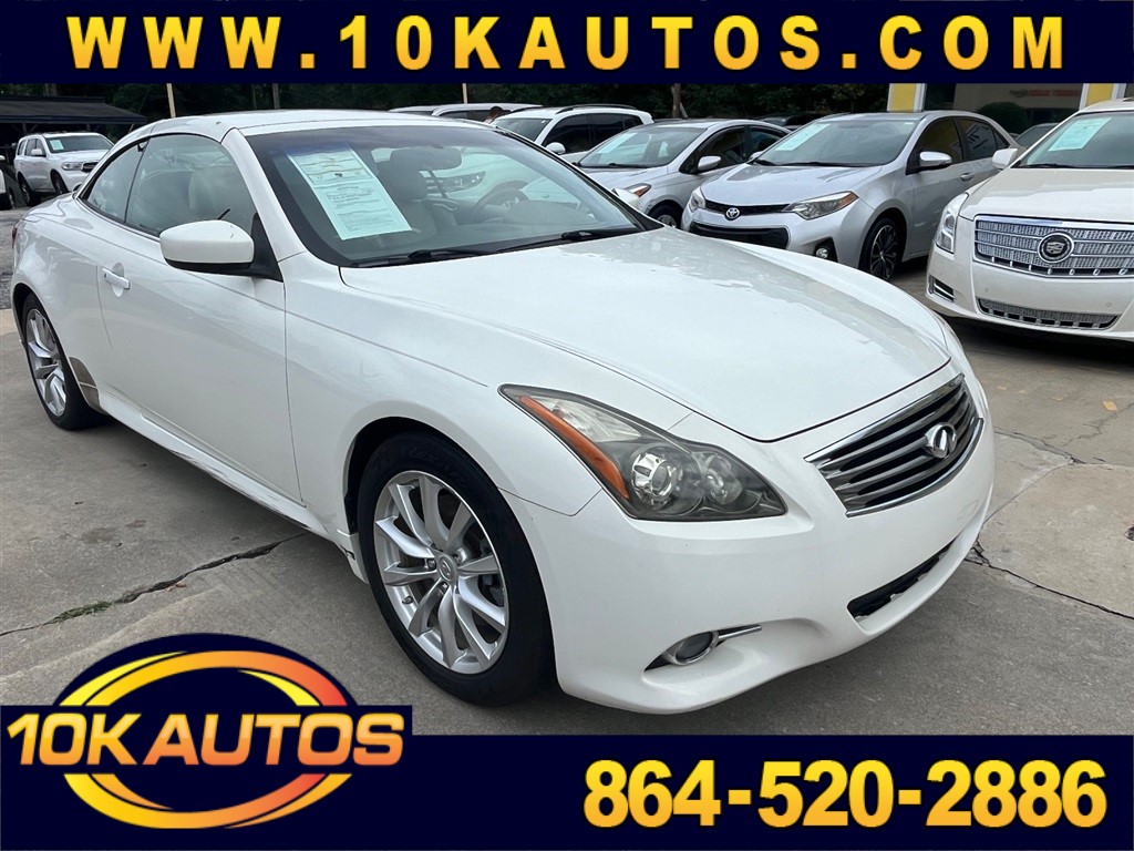 2011 Infiniti G Convertible for sale by dealer