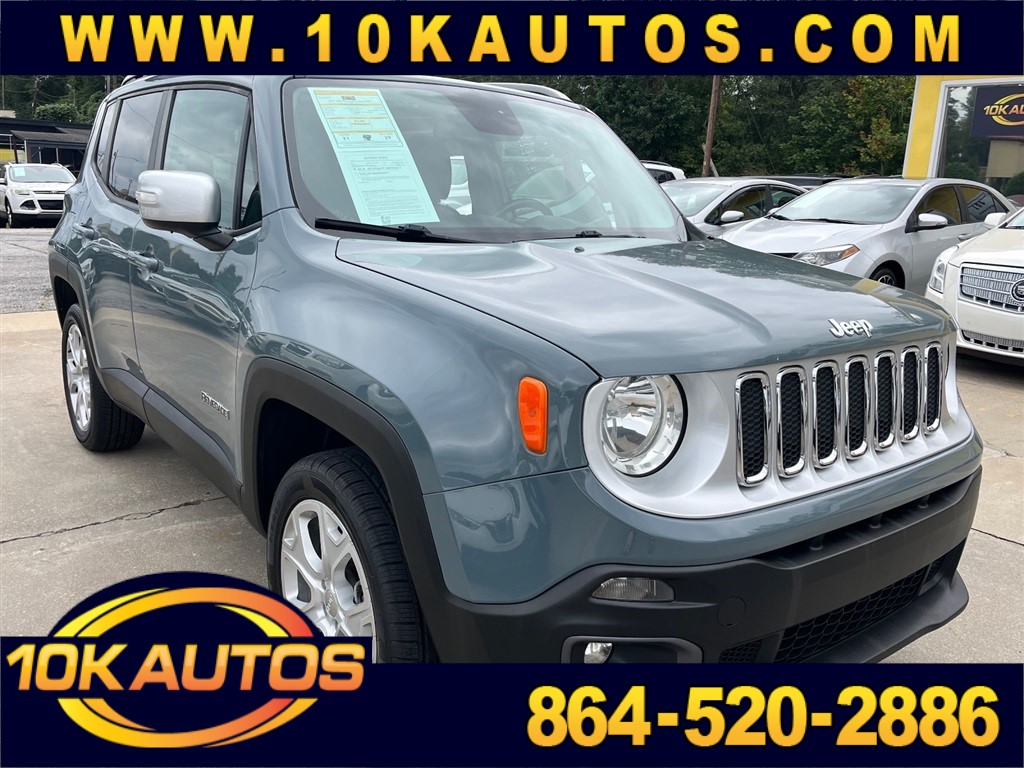 2017 Jeep Renegade Limited 4WD for sale by dealer