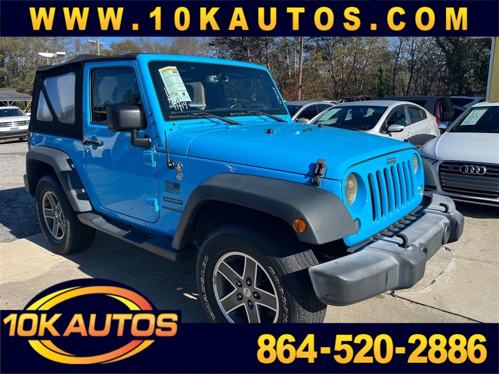 2017 Jeep Wrangler Sport 4WD for sale by dealer