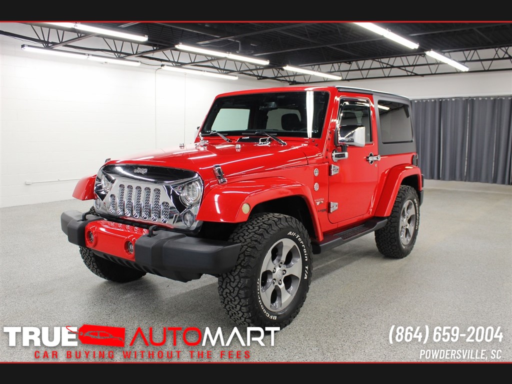 2018 Jeep Wrangler JK Sahara 4WD for sale by dealer