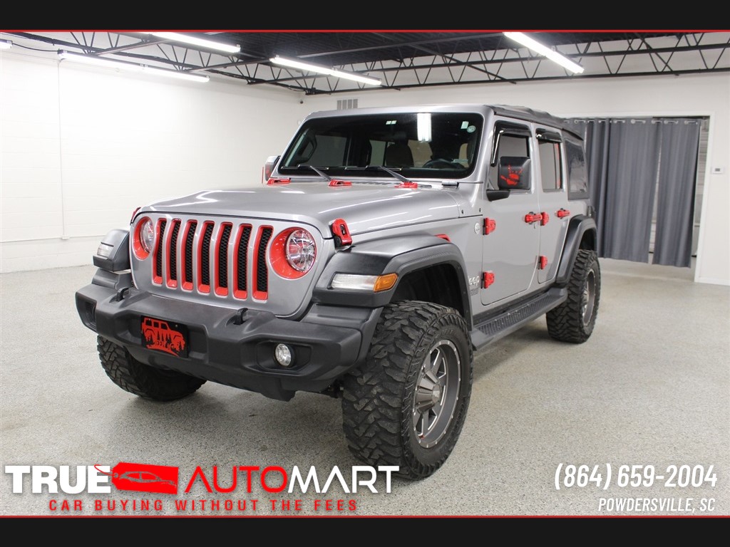 2018 Jeep Wrangler Unlimited for sale by dealer