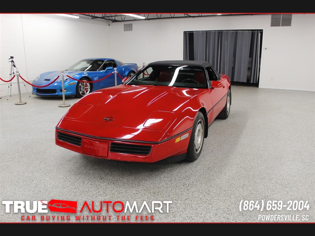 1987 Chevrolet Corvette Convertible for sale by dealer