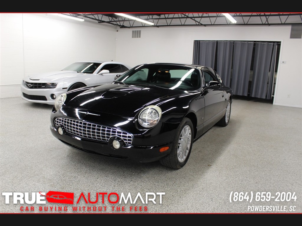 2003 Ford Thunderbird Premium with removable top for sale by dealer