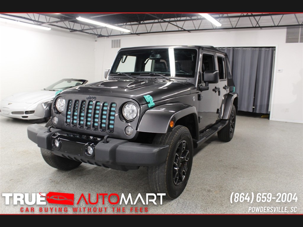 2018 Jeep Wrangler JK Unlimited Sahara 4WD for sale by dealer