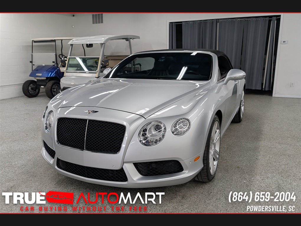 2013 Bentley Continental GTC V8 for sale by dealer