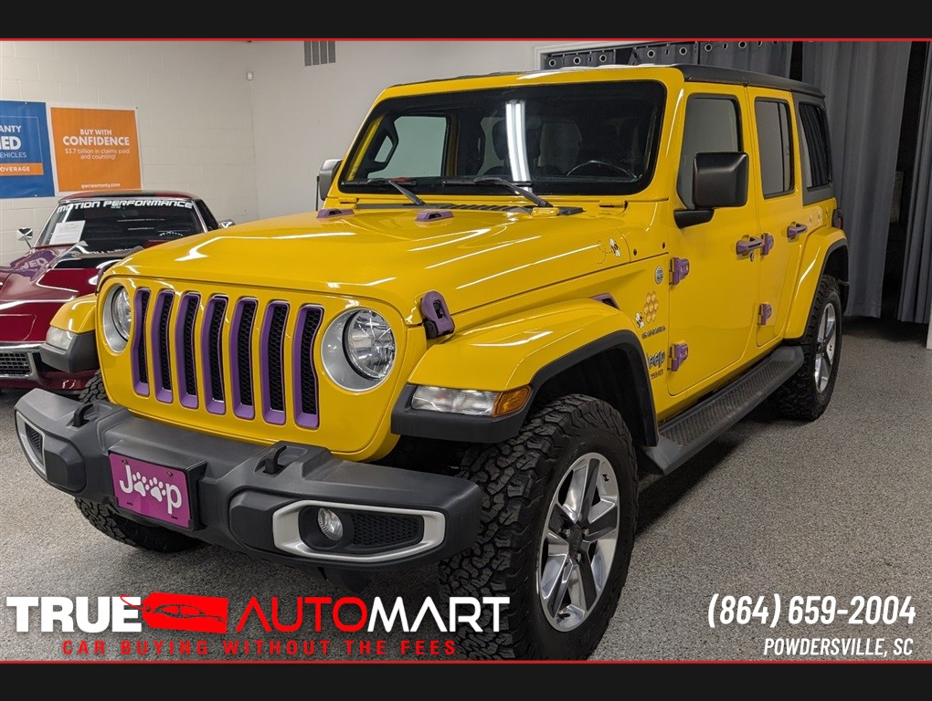 2019 Jeep Wrangler Unlimited Sahara for sale by dealer