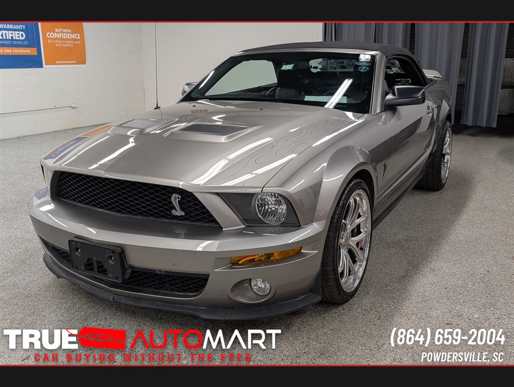 2008 Ford Mustang Shelby GT500 Convertible for sale by dealer