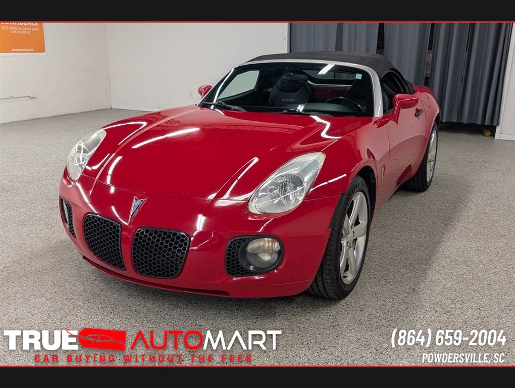 2007 Pontiac Solstice GXP for sale by dealer