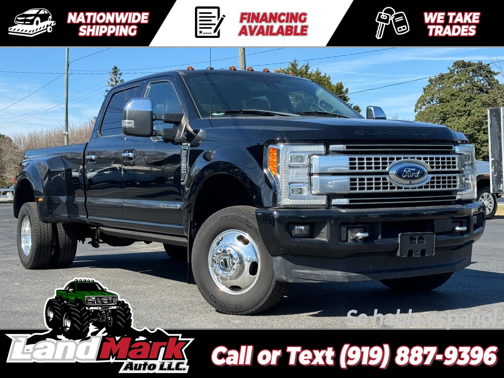 2017 FORD F350 PLATINUM CREW CAB LB DRW 4WD for sale by dealer