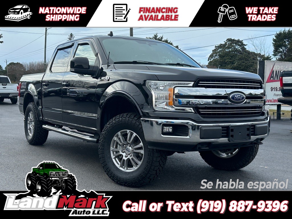 2019 FORD F150 LARIAT CREW CAB SB 4WD for sale by dealer