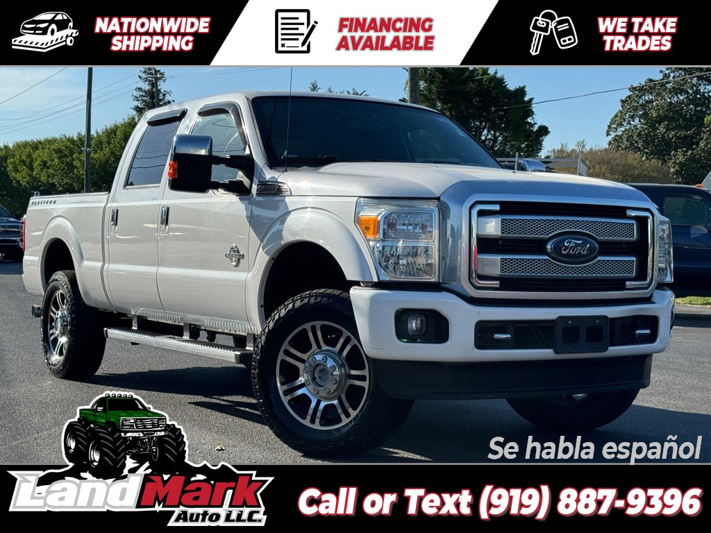 2015 FORD F250 PLATINUM CREW CAB SB 4WD for sale by dealer