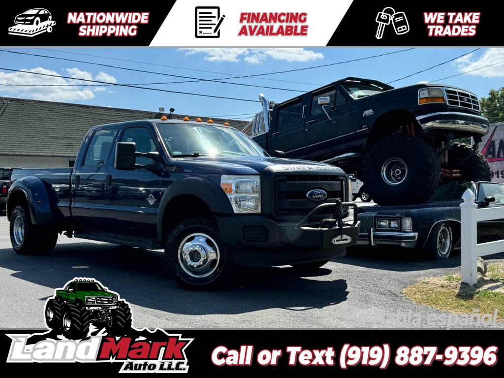 2013 FORD F450 XL CREW CAB LB DRW 4WD for sale by dealer
