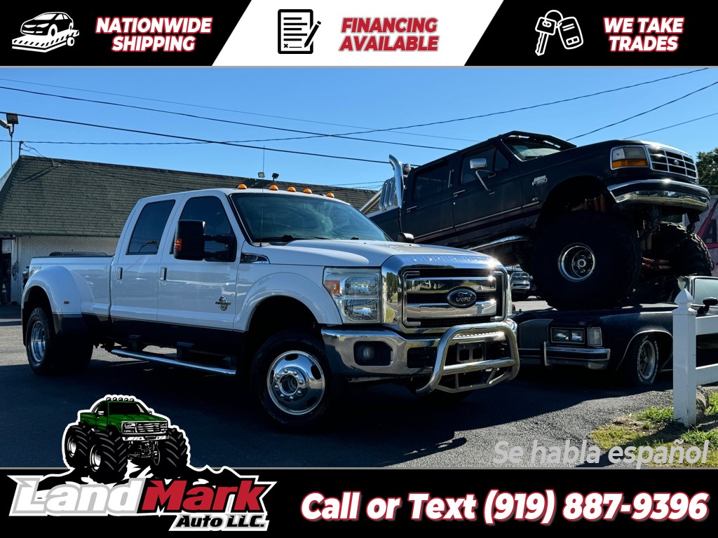 2015 FORD F350 LARIAT CREW CAB LB DRW 4WD for sale by dealer