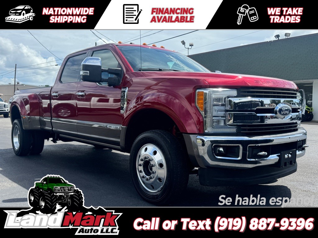 2017 FORD F450 KING RANCH CREW CAB LB DRW 4WD for sale by dealer