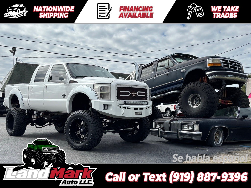 2014 FORD F250 SUPER DUTY PLATINUM for sale by dealer