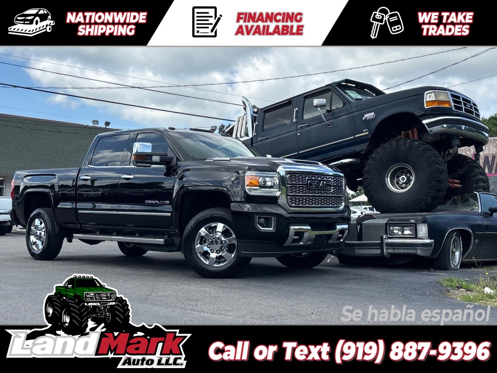 2018 GMC SIERRA 3500 DENALI CREWCAB LB SRW 4WD for sale by dealer