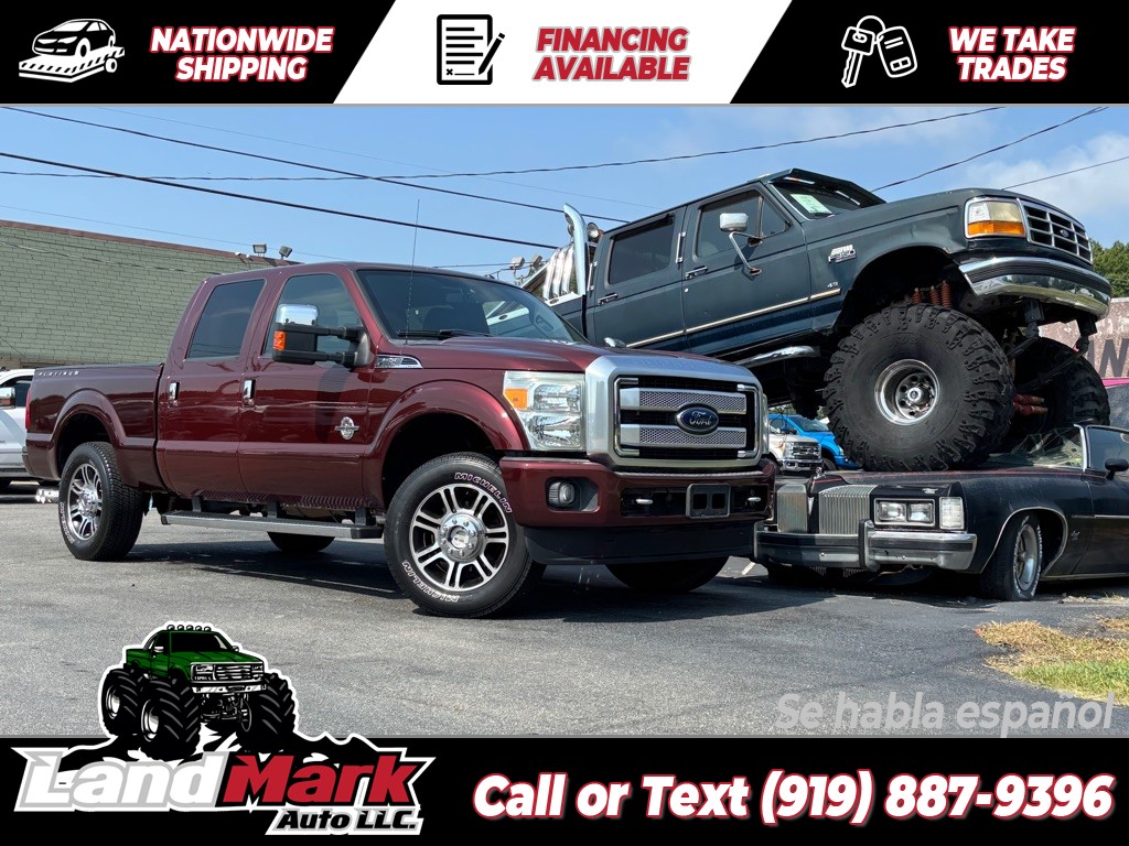 2015 FORD F250 SD PLATINUM CREWCAB SB 4WD for sale by dealer