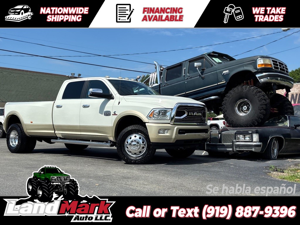 2017 RAM 3500 LONGHORN CREWCAB LB DRW 4WD for sale by dealer