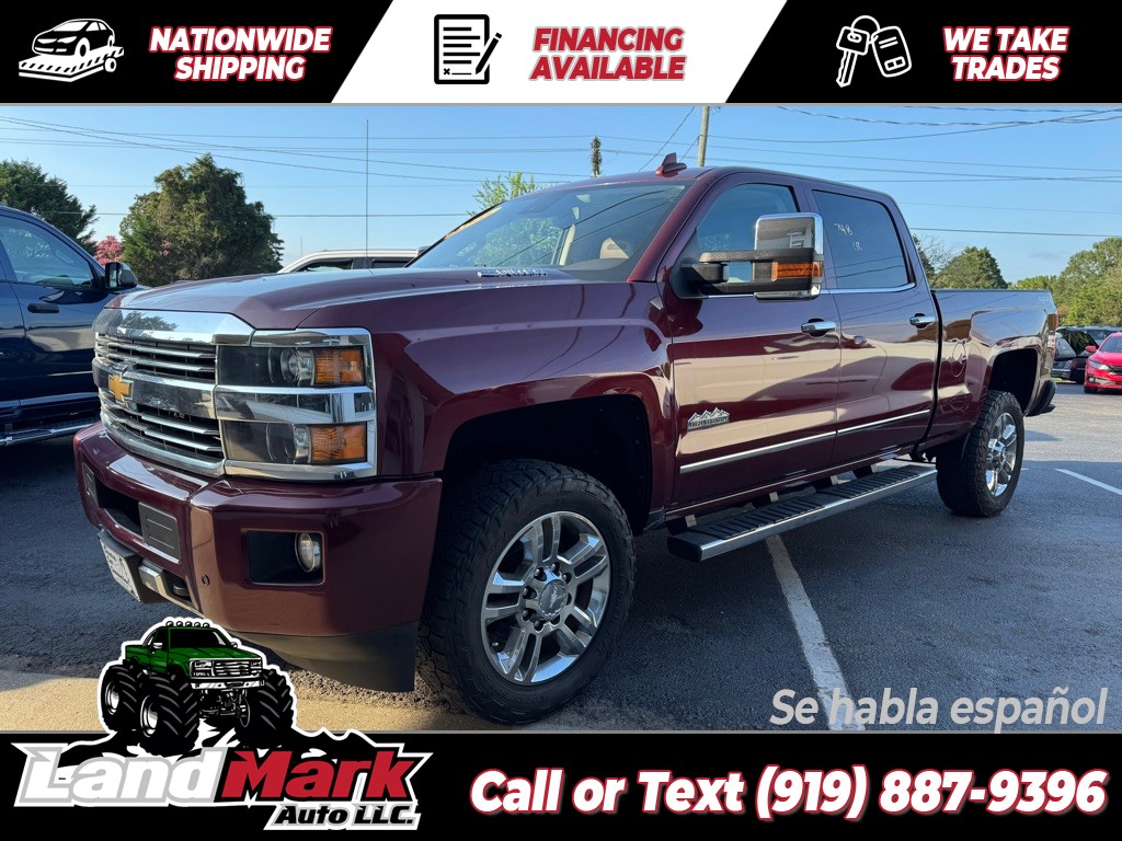 2016 CHEVROLET SILVERADO 2500 HIGH COUNTRY for sale by dealer