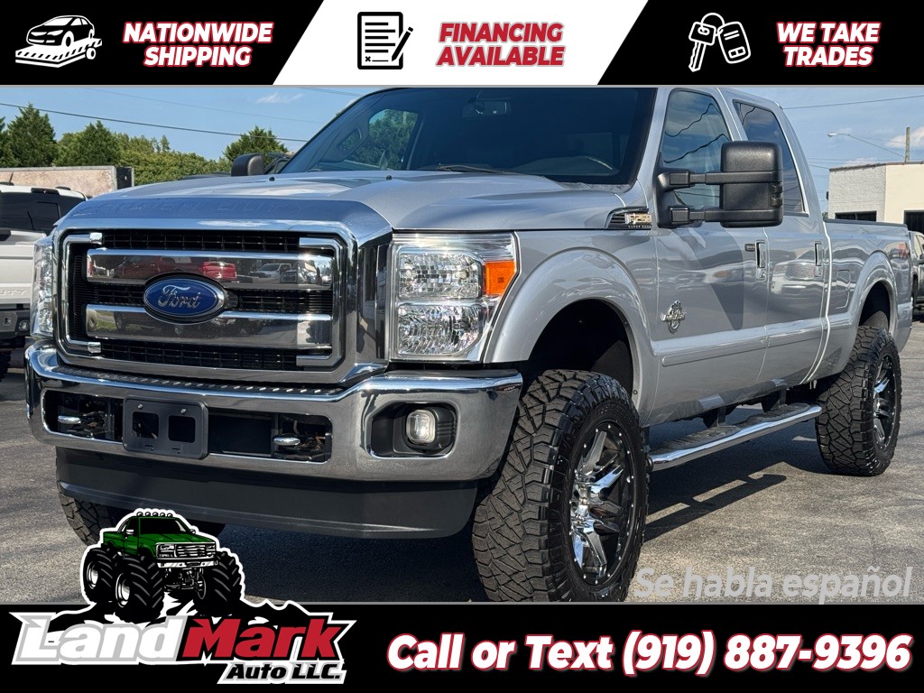 2013 FORD F250 SD LARIAT CREWCAB SB 4WD for sale by dealer