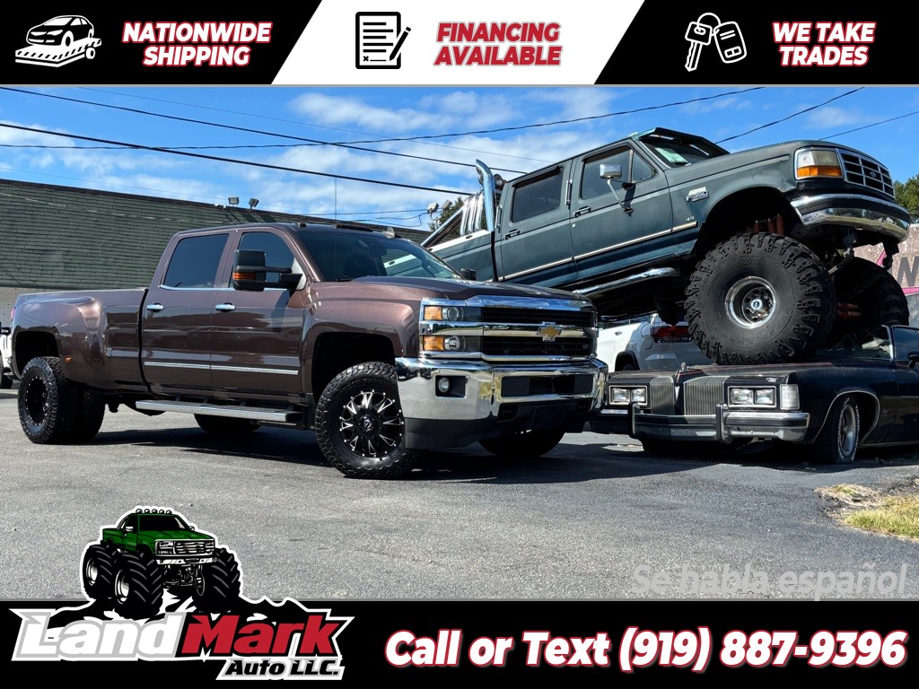 2016 CHEVROLET SILVERADO 3500 LTZ CREWCAB LB DRW 4WD for sale by dealer