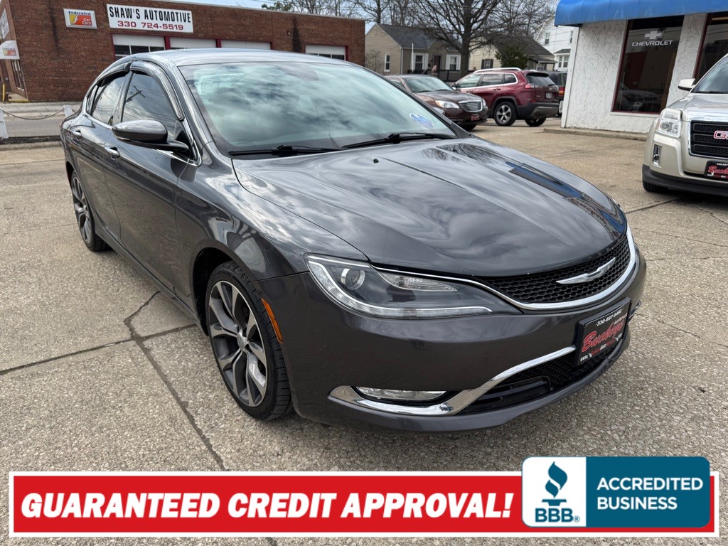 2015 CHRYSLER 200 C for sale by dealer
