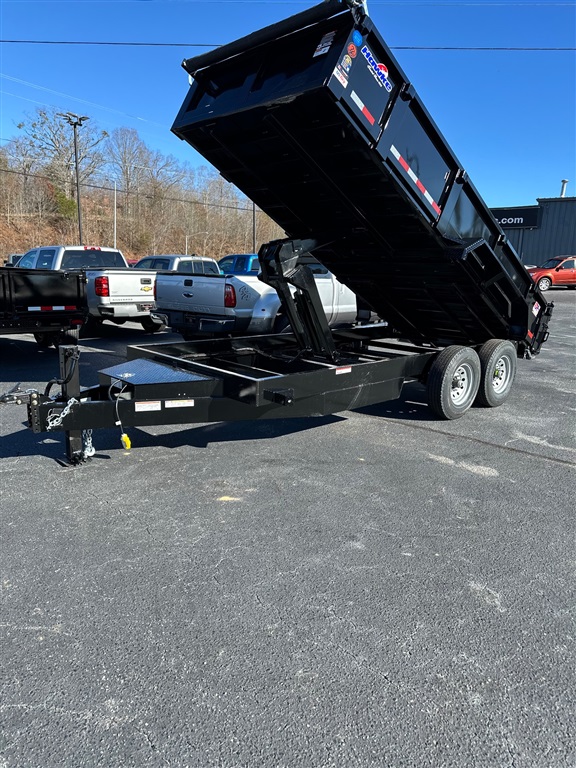 2024 Hawke 7x16 Dump Trailer-- Tarp -- GVWR 15,000 for sale by dealer