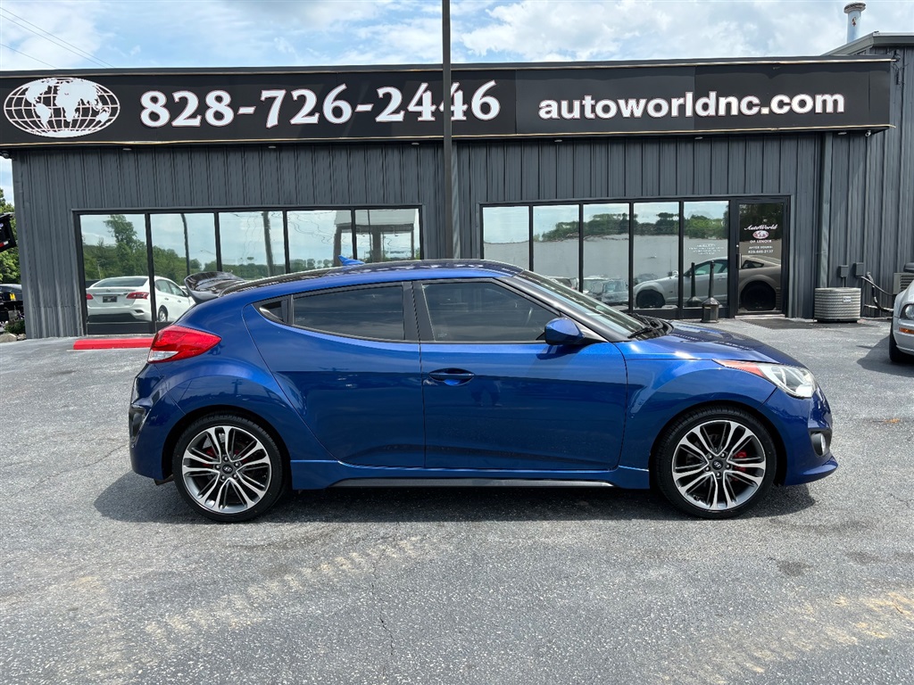 2017 Hyundai Veloster Turbo R-Spec w/Red Interior 6M for sale by dealer