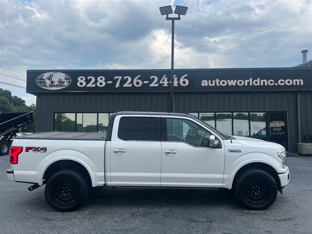 2018 FORD F150 -- PLATINUM--4X4 for sale by dealer