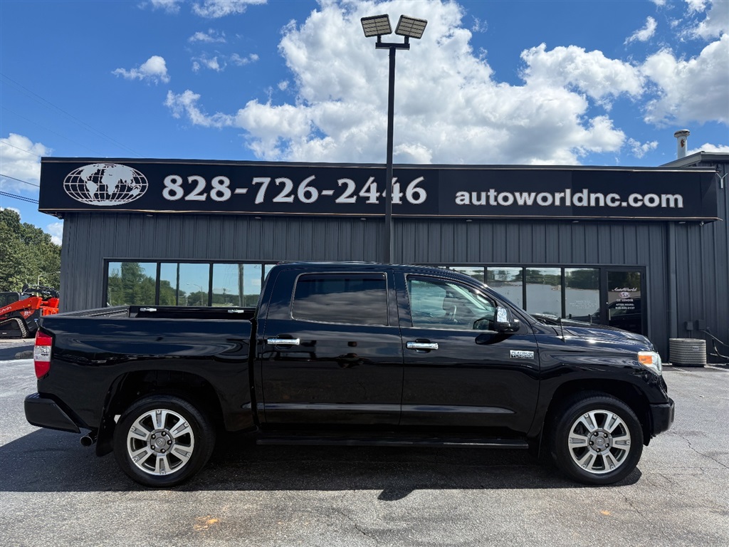2015 Toyota Tundra Platinum CrewMax 5.7L FFV 4WD for sale by dealer