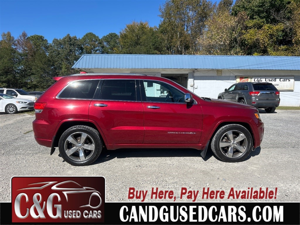 2015 Jeep Grand Cherokee Overland 4WD for sale by dealer