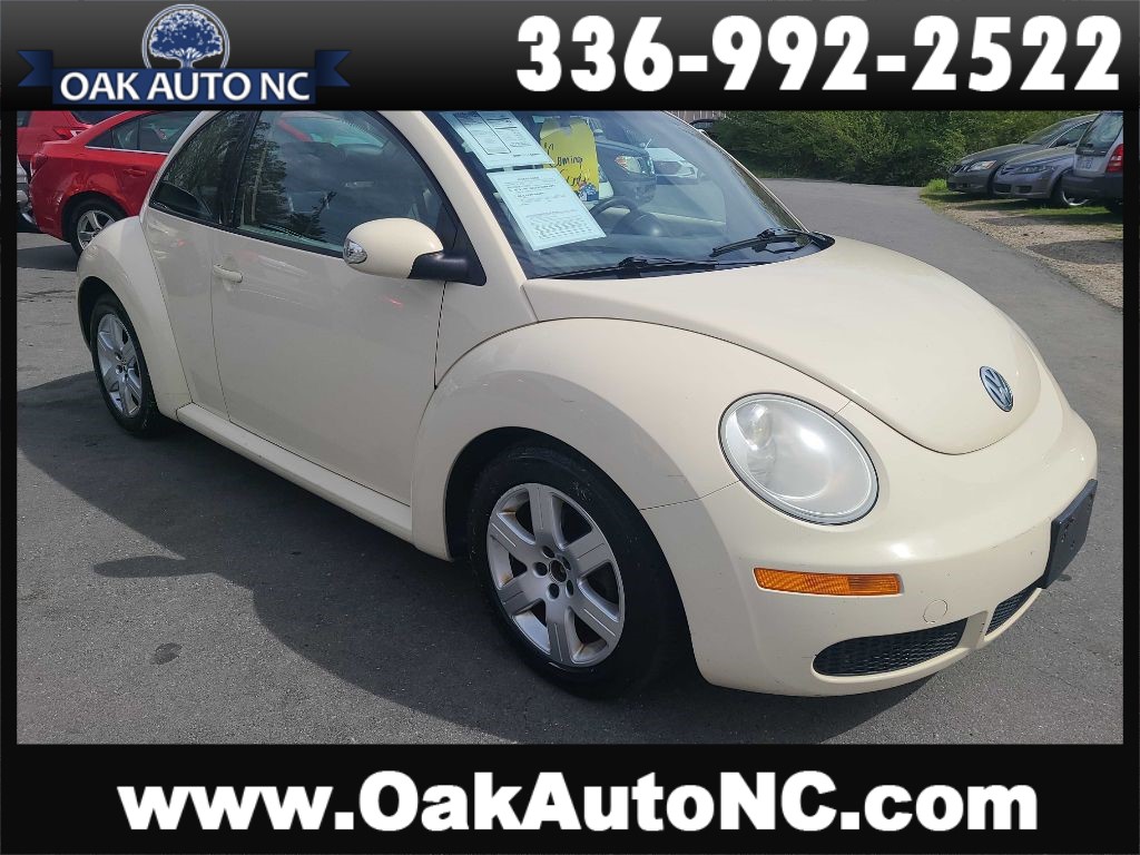 2007 VOLKSWAGEN NEW BEETLE 2.5L MANUAL No Accidents! for sale by dealer