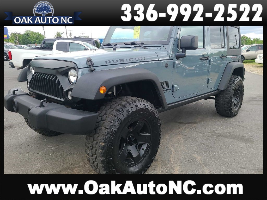 2015 JEEP WRANGLER UNLIMI RUBICON NC Owned! CHEAP! for sale by dealer