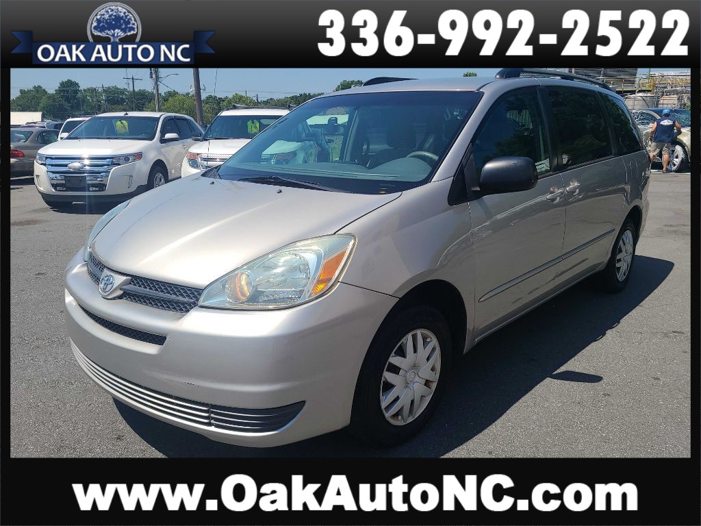 2005 TOYOTA SIENNA LE NC 1 OWNER! LOCAL OWNED! for sale by dealer