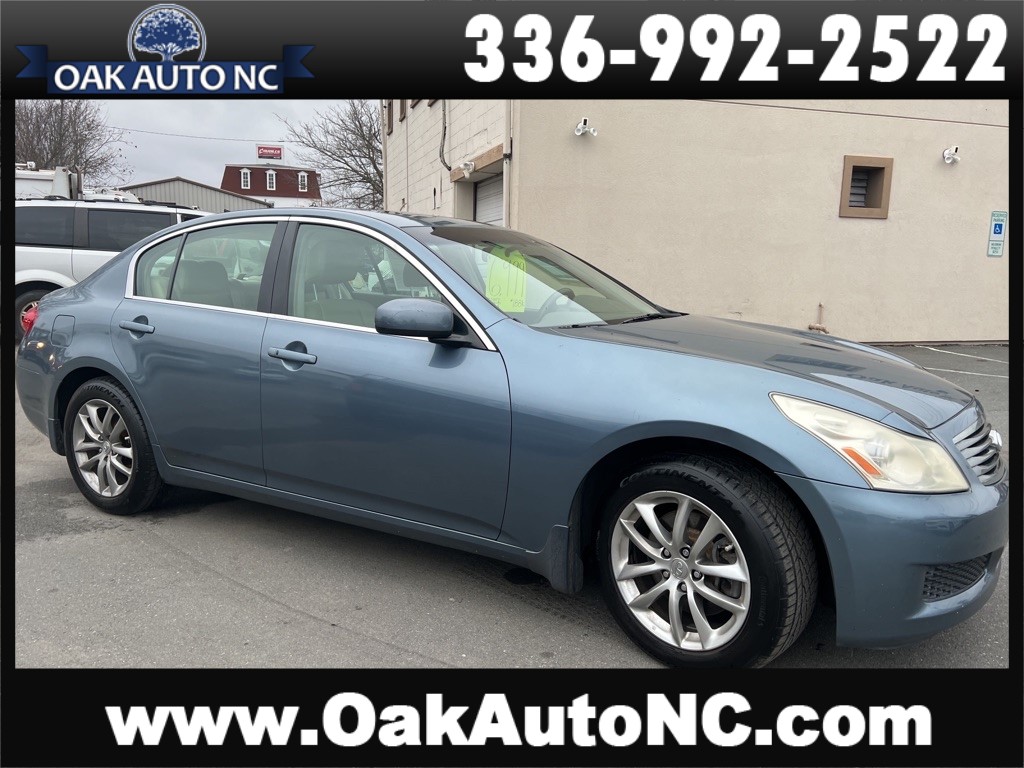 2007 INFINITI G35 X AWD! LEATHER! NICE! for sale by dealer