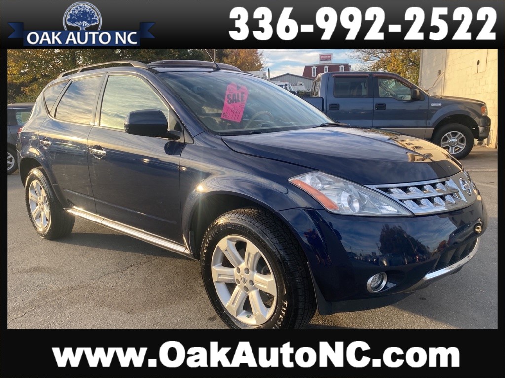 2007 NISSAN MURANO SL for sale by dealer