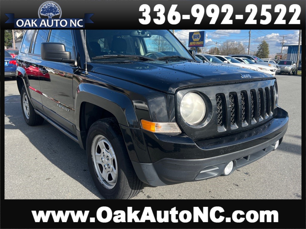 2016 JEEP PATRIOT SPORT 4WD for sale by dealer