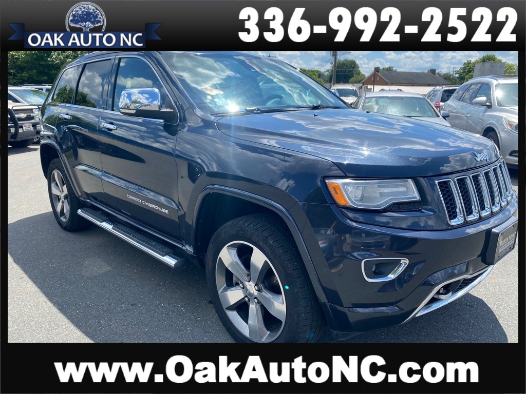 2014 JEEP GRAND CHEROKEE OVERLAND 4WD for sale by dealer