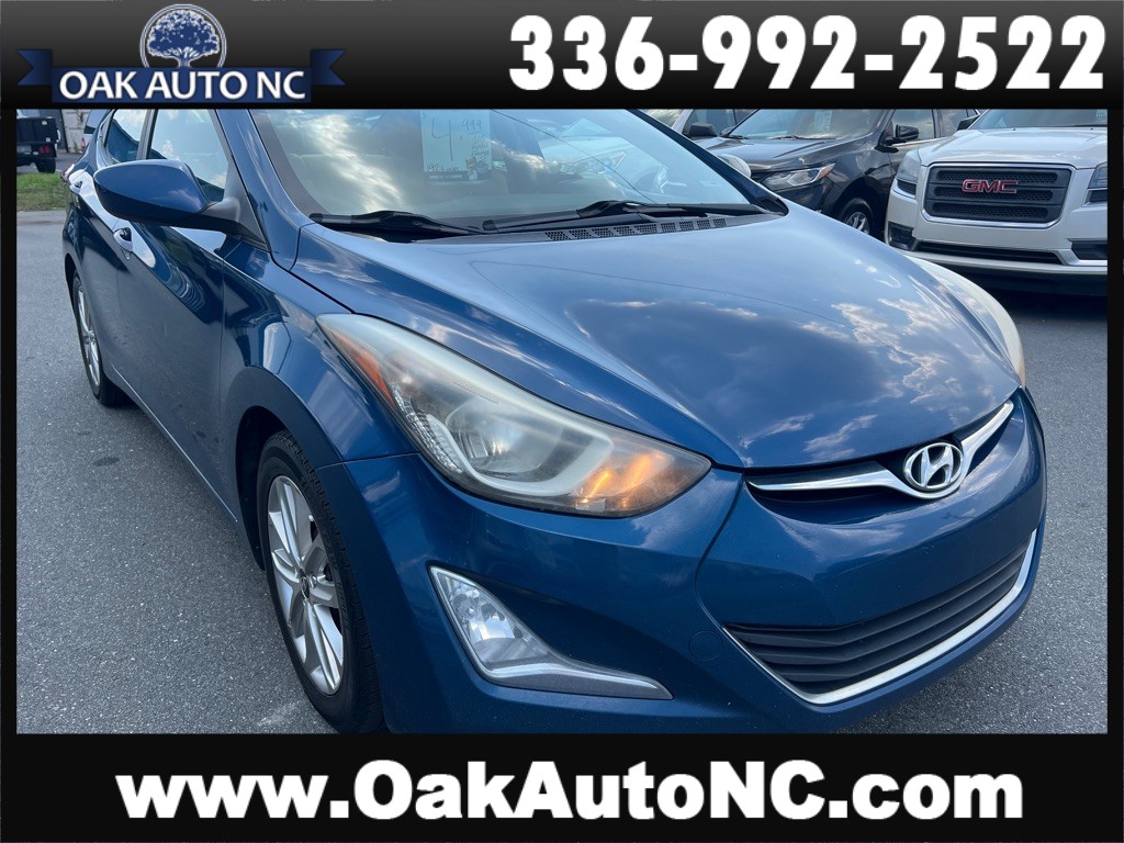 2015 HYUNDAI ELANTRA SE for sale by dealer