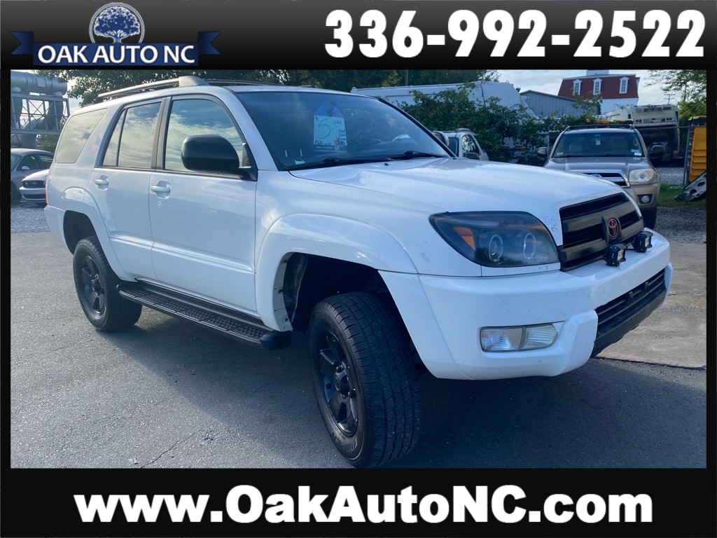 2004 TOYOTA 4RUNNER SR5 for sale by dealer