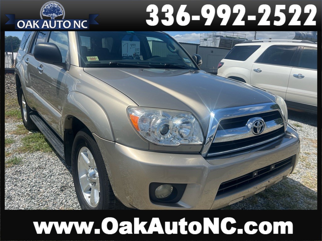 2006 TOYOTA 4RUNNER SR5 for sale by dealer