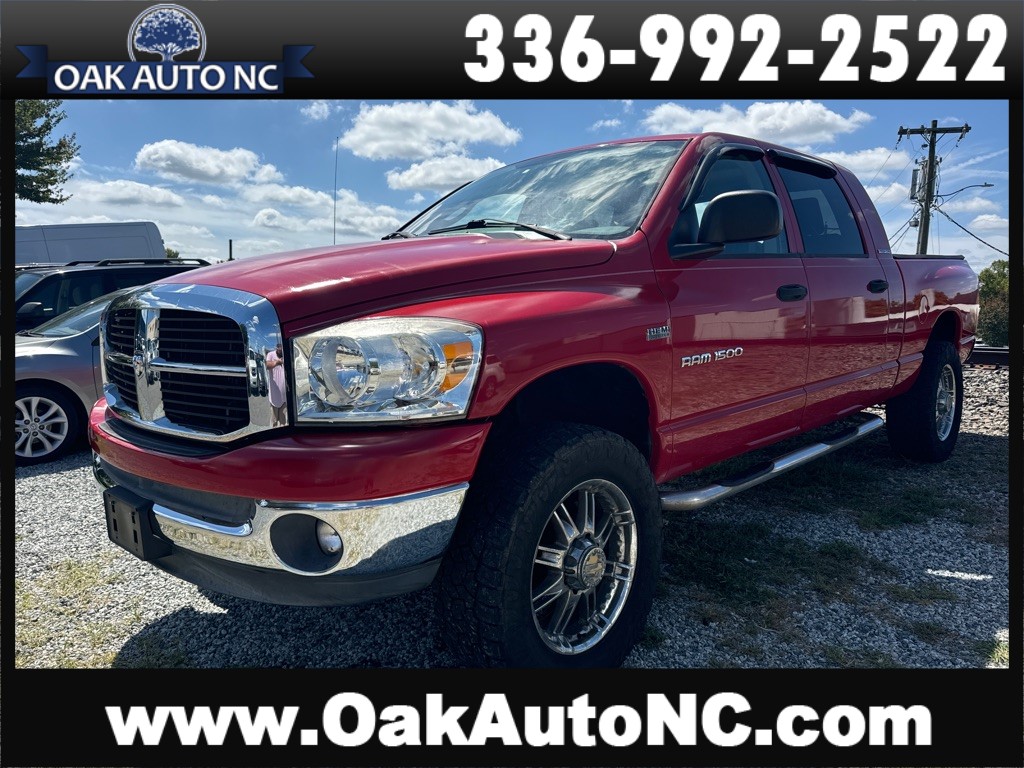 2007 DODGE RAM 1500 SLT for sale by dealer