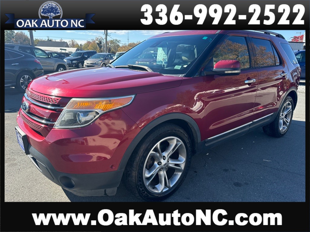 2013 FORD EXPLORER LIMITED for sale by dealer