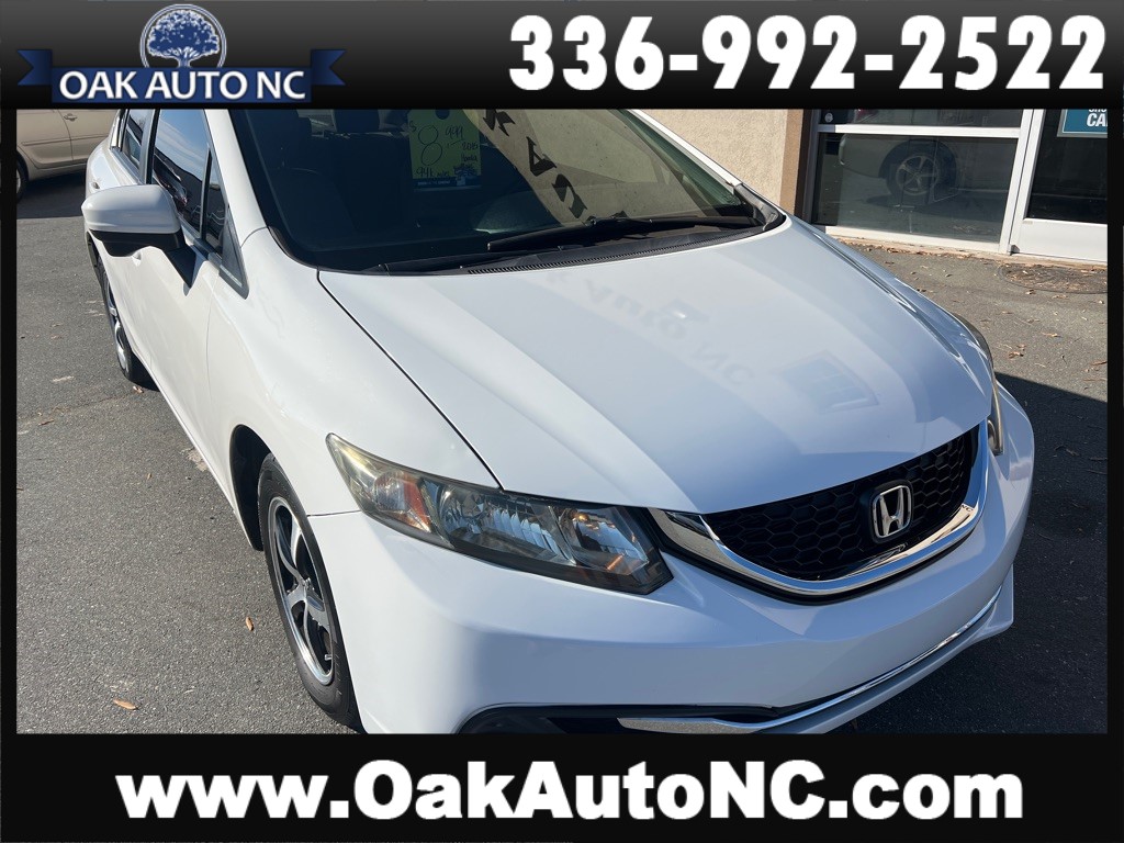 2015 HONDA CIVIC SE for sale by dealer