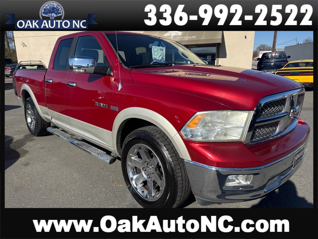 2010 DODGE RAM 1500 LARAMIE for sale by dealer