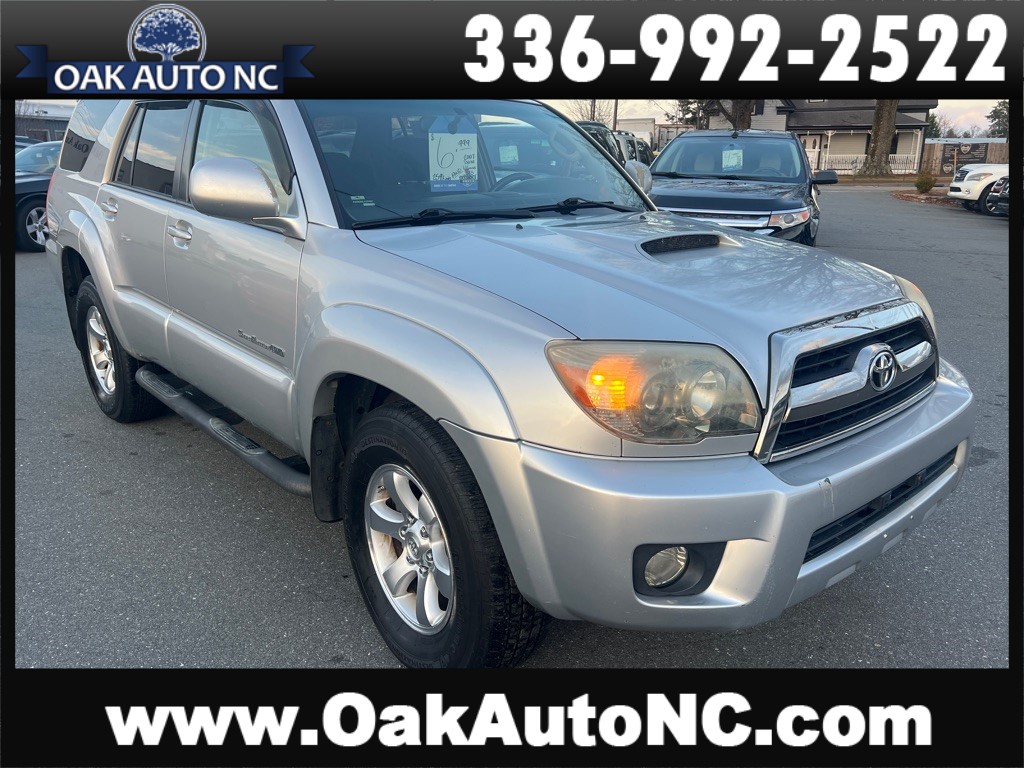 2007 TOYOTA 4RUNNER SR5 SPORT for sale by dealer