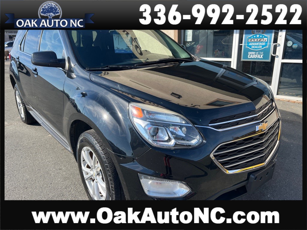 2016 CHEVROLET EQUINOX LT for sale by dealer