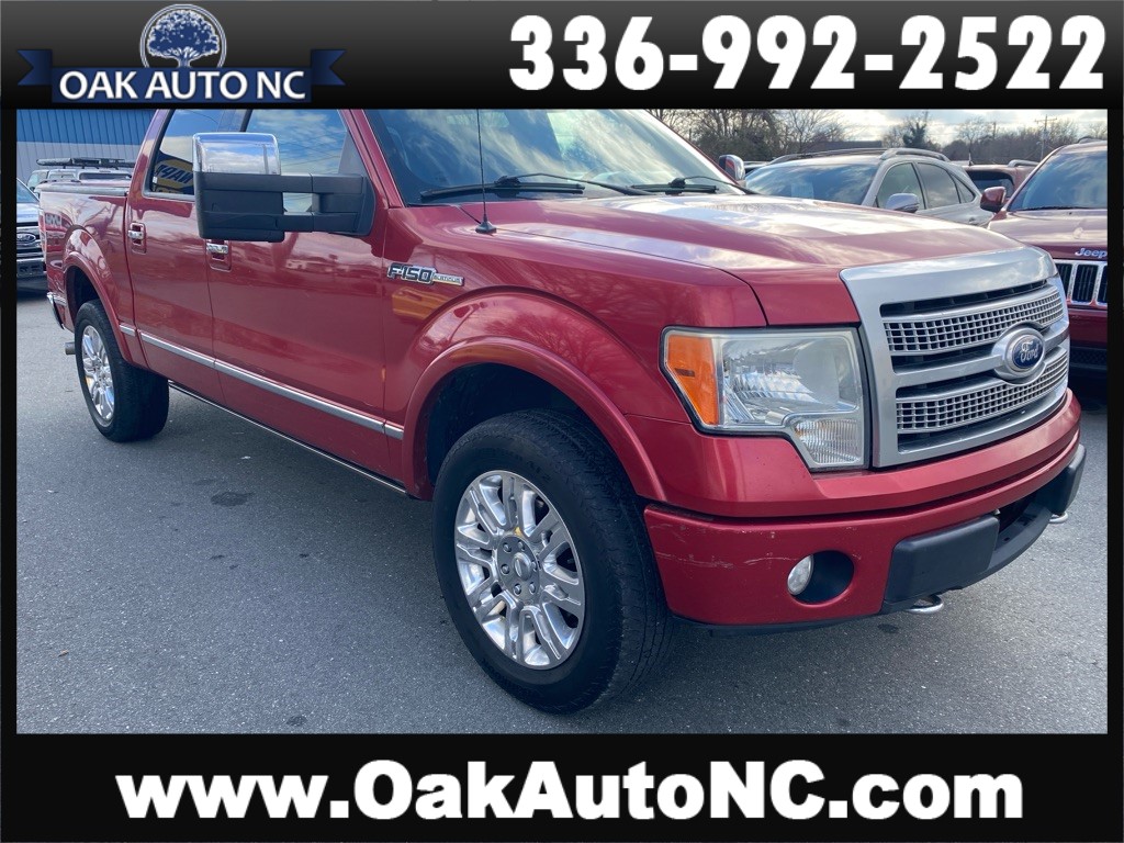 2010 FORD F150 PLANTINUM SUPERCREW for sale by dealer